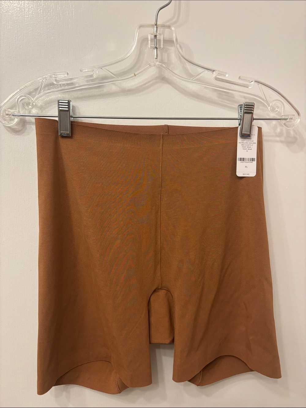 Soft Contour No-Rolling High-Rise 4” Bike Shorts - Teddy Bear Brown